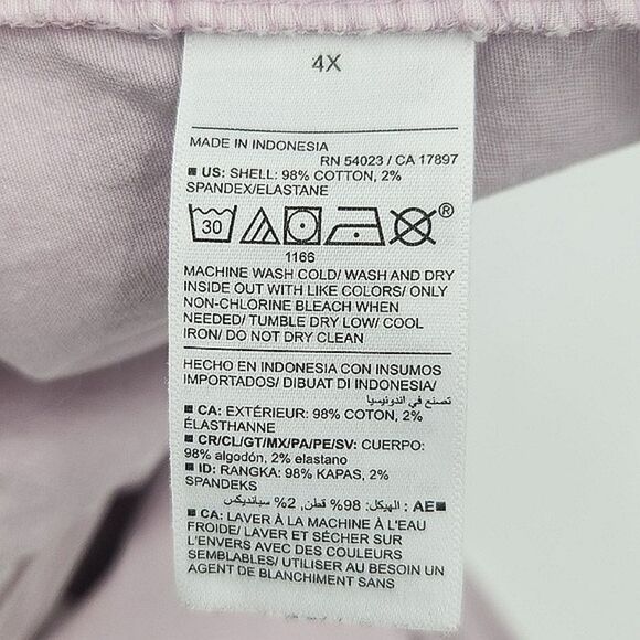 Old Navy Chino Pants Womens Size 4X Purple Office Work Business Casual Career - Picture 7 of 7